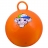 Мяч-попрыгун GB-402 55 см &quot;Тигренок&quot;, с ручкой, оранжевый