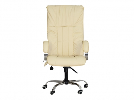 Офисное массажное кресло Ego BOSS EG1001 Крем (Арпатек), фото 4