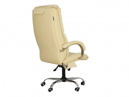 Офисное массажное кресло Ego BOSS EG1001 Крем (Арпатек), фото 5