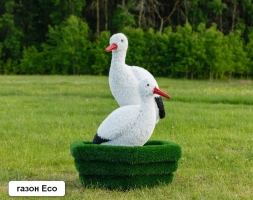 Топиари Аисты в гнезде, семья газон Deluxe, фото 6