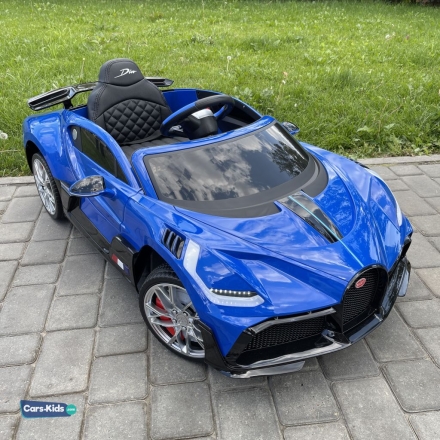 Электромобиль Bugatti Divo 12V — HL338 синий, фото 1