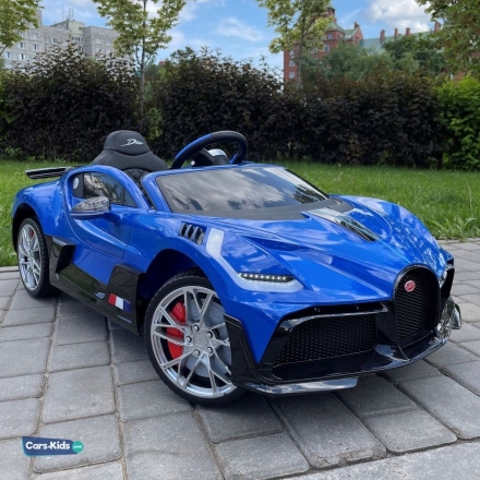 Электромобиль Bugatti Divo 12V — HL338 синий, фото 2