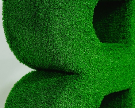 Топиари буква Я h=130 см - газон Deluxe (1шт), фото 3