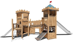 Игровой комплекс Эко 0712081 для детской площадки, фото 2 Игровой комплекс Эко 0712081 для детской площадки, фото 2