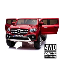 Электромобиль Mercedes-Benz X-Class 4WD XMX606 красный