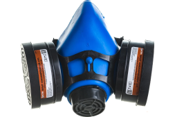 Изолирующая полумаска Без бренда-300/400 со сменными комбинированными фильтрами А1Р1 892437, фото 2