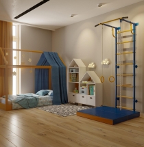 Детский спортивный комплекс Городок Babysport Пристеный  