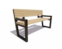 Скамейка уличная Муром, Лиственница 1,5 м Скамейка уличная Муром, Лиственница 1,5 м