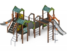 Детская игровая площадка Дворик детства Город ДИК 2.01.4.02-21 H=1200