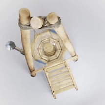 Сибирский банный чан "Князь Владимир+" на бревнах + печь 1850 мм Сибирский банный чан "Князь Владимир+" на бревнах + печь 1850 мм