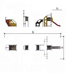 Детский спортивно-игровой комплекс Romana 057.44.00, фото 3