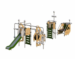 Детский спортивно-игровой комплекс Romana 057.44.00, фото 2