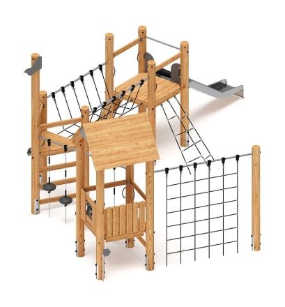 Игровой комплекс (лиственница) дик 2.24.02-Л.И1, фото 2