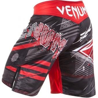 Шорты ММА Venum &quot;All Flag&quot; Black/Red, фото 2