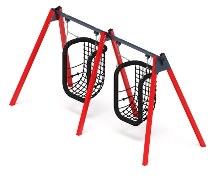 Качели М2 (красный) ИО 12.М.08.08.01-01, фото 2