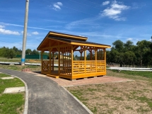 Прямоугольная беседка ДЕЯ Прямоугольная беседка ДЕЯ