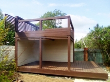 Двухэтажная прямоугольная беседка КОРАБЛЬ Двухэтажная прямоугольная беседка КОРАБЛЬ