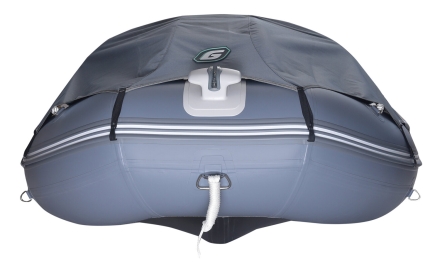 Gladiator D 370 AL PROFESSIONAL D Темно-серый моторная лодка ПВХ Алюминиевый пайол, фото 5