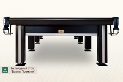 Бильярдный стол Бронкс-Премиум для пула 9ф, фото 2
