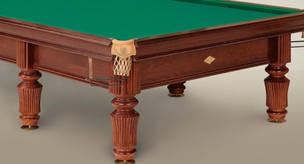 Бильярдный стол - ЛИВЕРПУЛЬ-КЛАБ 10 Футов, Русская пирамида, Super Stone 40 мм, фото 2