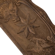 Нарды резные "Звезда и Волк", Petrosyan Нарды резные "Звезда и Волк", Petrosyan