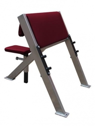 Олимпийская скамья для жима со страховочными упорами, серия: 1000, фото 20