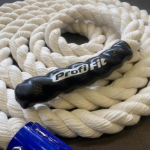 Канат для лазания хб, PROFI-FIT, D-30 мм L - 7 м
