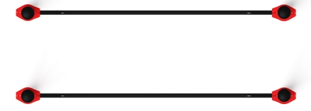 Воркаут ЛОВ 108 красный ВТ 102.03-01, фото 5