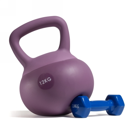 Гиря мягкая (резиновая) 12 кг. VictoryFit VF-KR120, фото 3