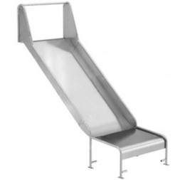 Горка из нержавеющей стали размером 2420х1005 мм, фото 1