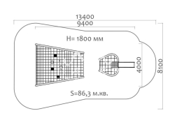 Пространственная канатная конструкция, фото 5