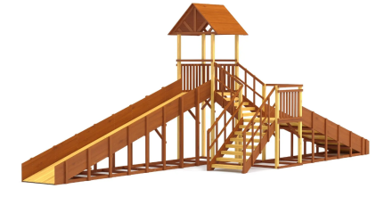 Зимняя горка Савушка Зима 7/3, фото 1