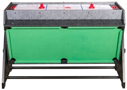 Стол-трансформер &quot;Vortex 3-in-1&quot; (3 игры: аэрохоккей, футбол, бильярд, 127 х 78.7 х 86.4 см, серый), фото 6