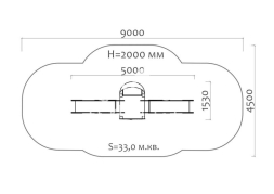 Горка двойная Бабочка 08402.21 для детской площадки, фото 3 Горка двойная Бабочка 08402.21 для детской площадки, фото 3