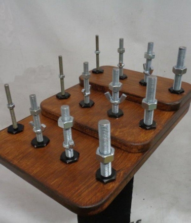 Тренажер с гайками для развития моторики пальцев рук, фото 1