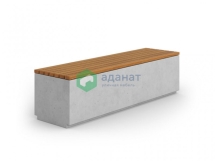 Скамья «Багдад 1800» с настилом