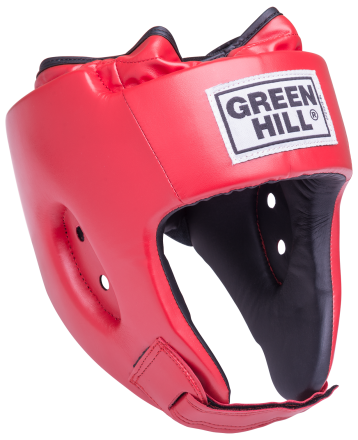 Шлем открытый Special HGS-4025, кожзам, красный, фото 1