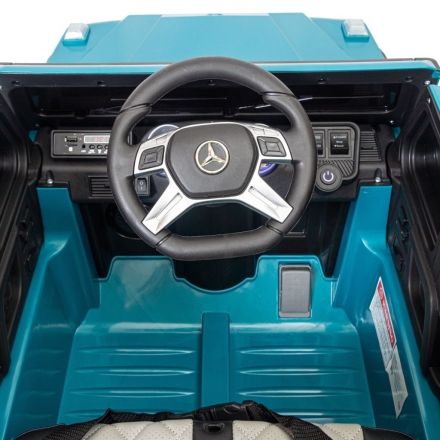 Электромобиль Mercedes-Benz Maybach Small G650S синий, фото 8