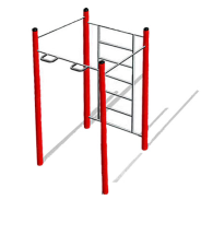 Комплекс турников для воркаута  W-3.10 