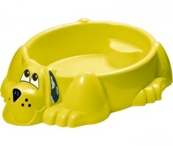 Песочница-бассейн &quot;Собачка&quot; 373 жёлтый, фото 1