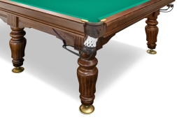 Бильярдный стол - Ильмень 12 Футов, Русская пирамида, Сланец Orero 25 мм, фото 3 Бильярдный стол - Ильмень 12 Футов, Русская пирамида, Сланец Orero 25 мм, фото 3