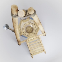 Сибирский банный чан "Князь Ярослав" на бревнах + печь 1850 мм Сибирский банный чан "Князь Ярослав" на бревнах + печь 1850 мм