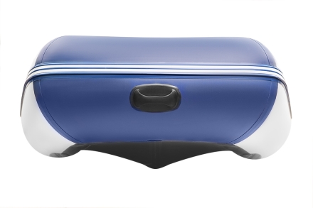 Броня-340 СК слань+киль белый-синий (Лодка ПВХ под мотор с усилением), фото 7