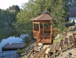 Восьмигранная беседка СОЛНЦЕ, фото 4