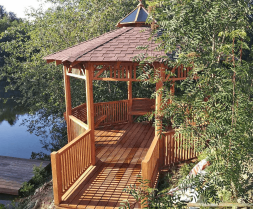 Восьмигранная беседка СОЛНЦЕ, фото 2