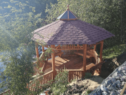 Восьмигранная беседка СОЛНЦЕ, фото 3