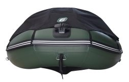 Gladiator D 370 AL PROFESSIONAL D Зеленый моторная лодка ПВХ Алюминиевый пайол, фото 4