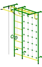 Спортивный комплекс Пионер С4СМ зелёно/жёлтый