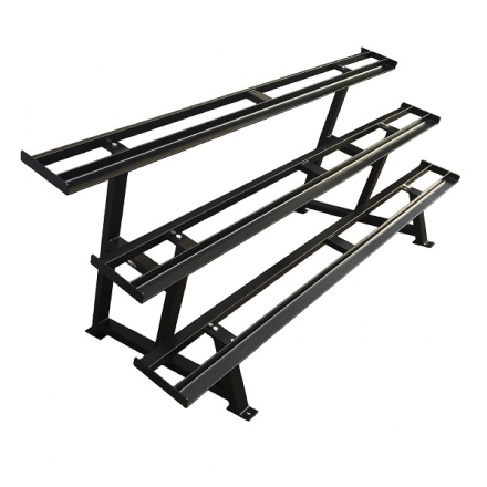 Подставка PutiSporta под профи гантели на 15пар 3-х ярусная, фото 1