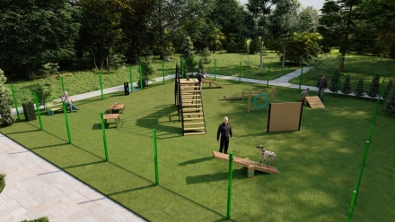 Площадка для выгула собак TORUDA №1 (15х15), фото 8